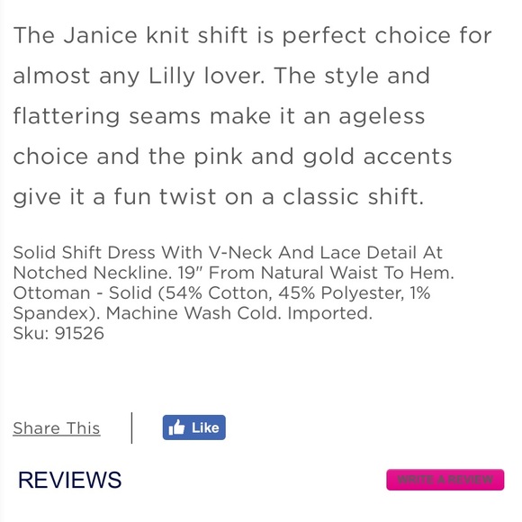 Lilly Pulitzer Janice shift, size XXS - Picture 8 of 8